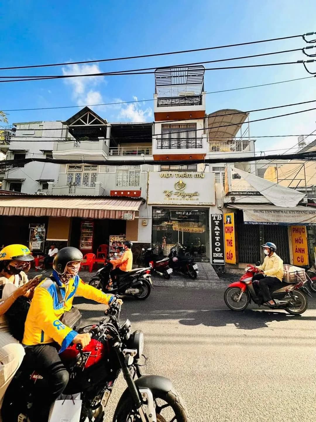 Nhà MT 74 Nguyễn Văn Khối, Phường Thông Tây Hội, Thành phố hồ chí minh, MT 10m, 4x14m, Cn 53,8 m2, t