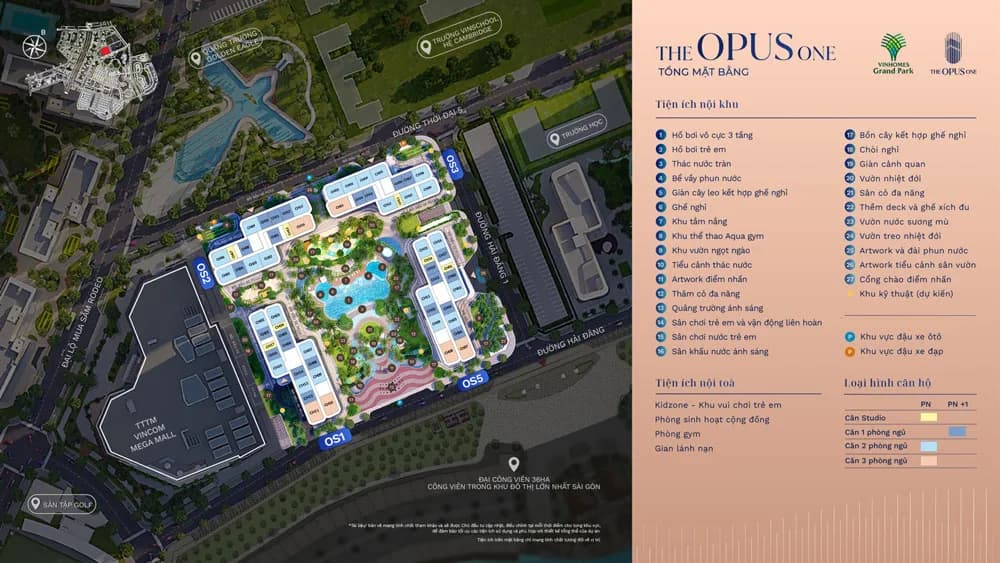 Phân khu The Opus One - Vinhomes Grand Park - Ảnh 4