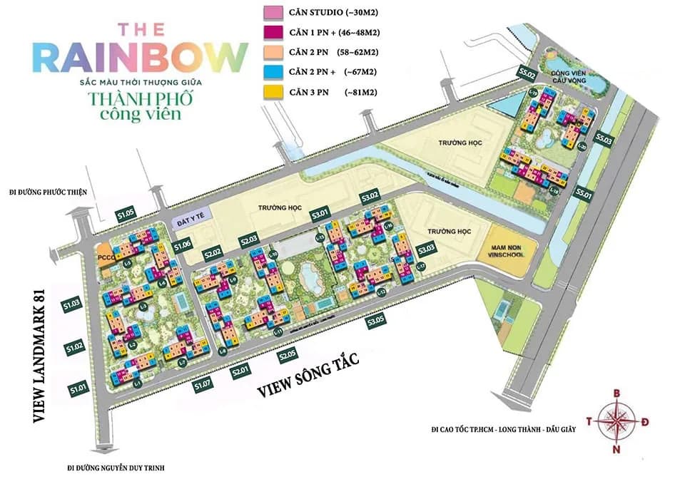 Phân khu The Rainbow - Vinhomes Grand Park - Ảnh 4