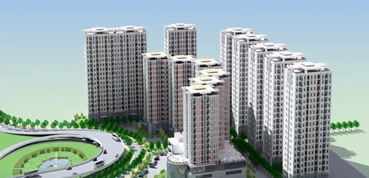 Khu cao ốc Hồng Tân