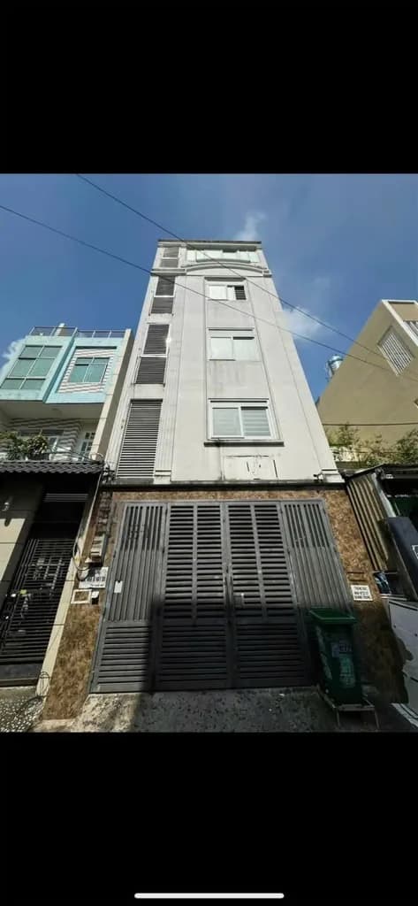 Bán Chdv hẻm Quang Trung, Phường Thông Tây Hội, Tp Hcm, Hẻm 4m, 5x23m, Cn 117 m2, trệt lửng 4 lầu - ảnh 1