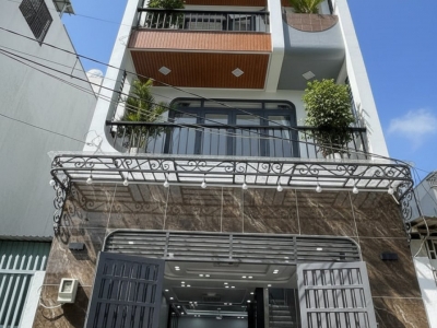 Nhà mới SHR 4 tầng HXT 96m2, Vuông – Thạnh Xuân 25 Quận 12 S