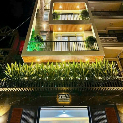 Nhà hẻm 310/4 Phạm Văn Chiêu, Phường 9, Gò Vấp, Hẻm 5m thông, 5x15m, Cn 70,9 m2, trệt lửng 3 lầu, ST, 4PN, 7WC, Phòng Karaoke, Phòng xông hơi, Phòng thờ, Phòng Spa, Full nội thất, 12,5 tỷ TL