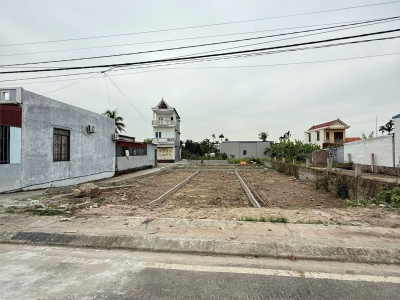 LÔ GÓC 63.8M² MẶT ĐƯỜNG TRUNG NGHĨA – NAM ĐỒ SƠN, ĐƯỜNG 12M – GIÁ CHỈ 1.6X TỶ  ZALO 0567 222 555