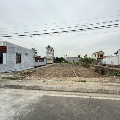 LÔ GÓC 63.8M² MẶT ĐƯỜNG TRUNG NGHĨA – NAM ĐỒ SƠN, ĐƯỜNG 12M – GIÁ CHỈ 1.6X TỶ  ZALO 0567 222 555