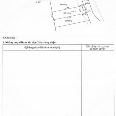 Đất hẻm Đông Thạnh 7, Xã Đông Thạnh, Huyện Hóc Môn, Hẻm 4m, 5x21m, Cn 106,2 m2, 3,5 tỷ TL