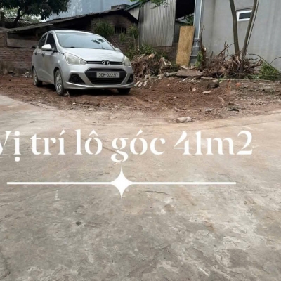 CẦN BÁN GẤP 41M ĐÁT VÂN CÔN, HOÀI ĐỨC, LÔ GÓC