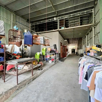 BÁN NHÀ CẤP 4 + KHO XƯỞNG 500M  NHỊ BÌNH  HÓC MÔN ĐƯỜNG XE TẢI SHR GẦN Q12