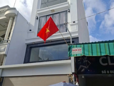 Nhà hẻm 80/8 Đường số 3, Phường 9, Gò Vấp, Hẻm 6m thông, 5 NH 5,1x25m, Cn 128,6 m2, Hầm lửng 4 lầu, ST, 10P master lớn, 21,5 tỷ TL