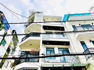 Nhà hẻm 745/41B Quang Trung, Phường 12, Gò Vấp, Hẻm 6m thông, 4x15m, NH 4,5m, Cn 61,4 m2, trệt 3 lầu, ST, 7,8 tỷ TL