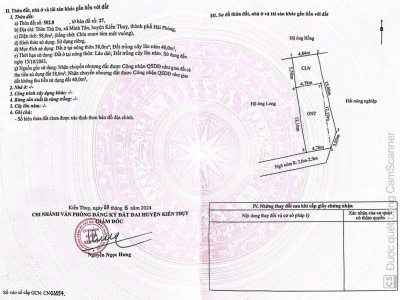 Lô 98m² giá 9xx triệu – rẻ nhất Thù Du Minh Tân  ZALO 0567 222 555