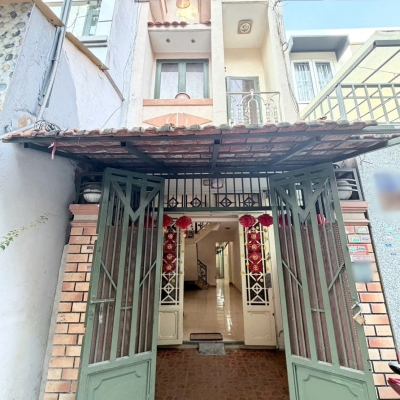 Nhà 71m2 hẻm 125 Tám Danh P4Q8 (P.Chánh Hưng)