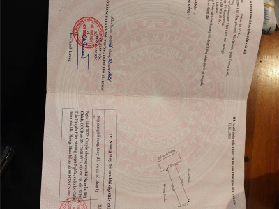 2,x tỷ  Lô đất giá tốt hiếm tại Tân Thành – Ngõ 5m ô tô vào tận nơi, quỹ đất đẹp Dương Kinh  ZALO 0567 222 555