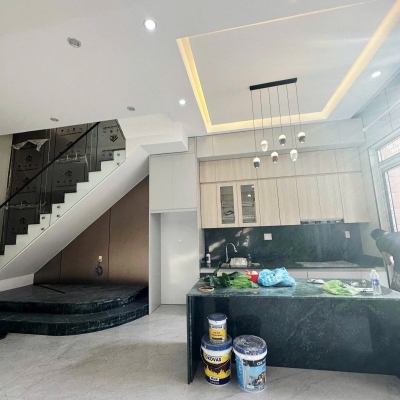 ♥ Nhà Mai Lão Bạng, 108m2, ngang 5.5m, 3 mê mới tinh, Hiện Đại, Nội Thất Ngoại, 6.37 tỷ