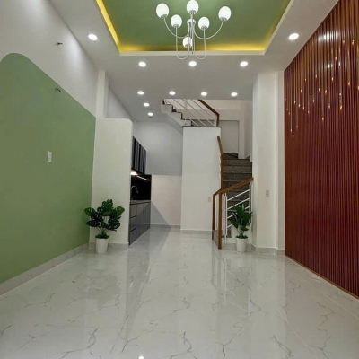 Nhà 4 tầng mới vào ở liền Hưng Phú P9 Q8. Giá 4,99tỷ TL