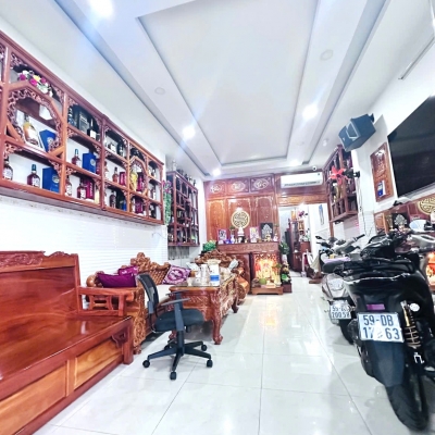 MẶT TIỀN HẺM XE HƠI TRÁNH – 64M2 - 4 Tầng - P.14, Gò Vấp – NHỈNH 9.x TỶ TL!