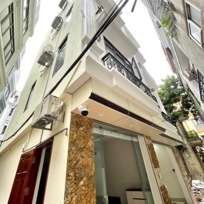 NHÀ ĐẸP HỌC VIÊN TÀI CHÍNH - BẮC TỪ LIÊM  DT42M2 - 5 TẦNG - GIÁ 8,9 TỶ GẦN Ô TÔ TRANH -