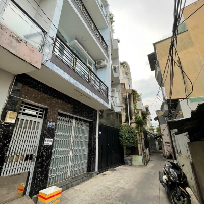 Nhà hẻm 246/49 Nguyễn Thái Sơn, Phường 4, Gò Vấp, Hẻm 3m thông, 4,5 NH 5,8x8m, Cn 37,8 m2, trệt 2 lầu, 3PN, 4WC, 4,75 tỷ TL