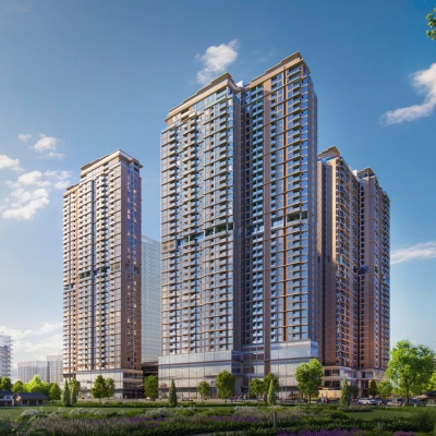 Cần bán căn góc 2pn duy nhất tòa Sky 1 dự án Imperia Sky Park - view Đại lộ Thăng Long