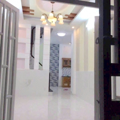 Nhà 2lầu/ST đúc thật SHHC hẻm thông Tám Danh P4Q8