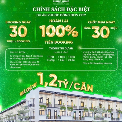 Phước_Đông New City – Dành cho người biết nhìn xa trông rộng