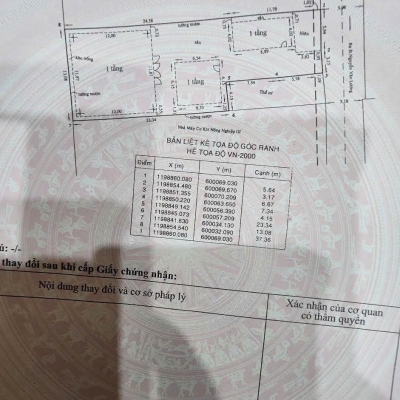 Đất hẻm 368/3 Nguyễn Văn Lượng, Phường 16, Gò Vấp, Hẻm 6m thông, 9 NH 13x37m, Cn 429,9 m2, 45 tỷ TL