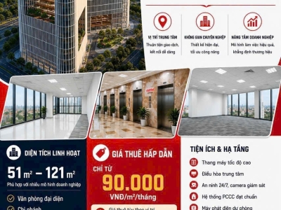 CHO THUÊ VĂN PHÒNG TẠI TOÀ NHÀ VIETTEL LÀO CAI – Vị trí trung tâm kết nối