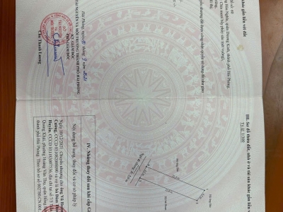 Đất gần Vinhomes Dương Kinh – 97,6m² vị trí hiếm, sát trục lớn  Giá tốt khu vực  ZALO 0567 222 555