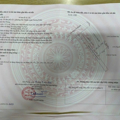 Lô đất Hải Thành 2 tiềm năng gần tuyến công viên, ZALO 0567 222 555