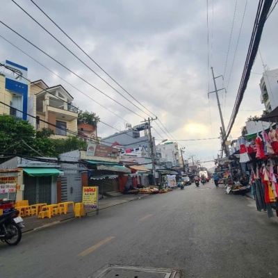 BÁN NHÀ CĂN GÓC, 2 MẶT HẺM Ô TÔ ĐỖ CỬA - 4 TẦNG (4.5X20M), BÙI MINH TRỰC - NHỈNH 6 TỶ