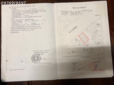 Gia đình cần bán Lô Góc 2 mặt tiền Phường Võ Cường, TP. Bắc Ninh