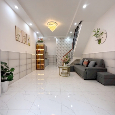 Nhà mới hẻm 337/ Đường Ba Đình P8Q8, Giá : 4.13 Tỷ (TL)