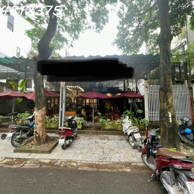 Cho thuê mặt bằng làm quán cafe, quán ăn mặt tiền đường lớn bán đảo Linh Đàm, Hoàng Mai
