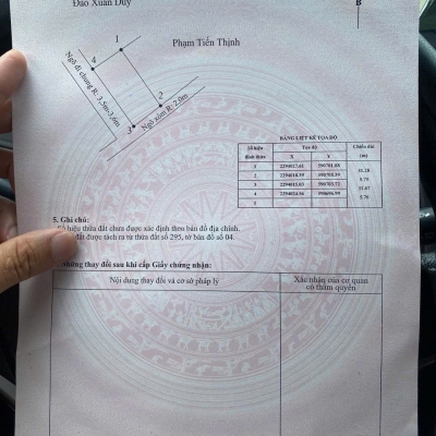 LÔ GÓC GIÁ TỐT GẦN KCN NGŨ PHÚC – CHỈ HƠN 1 TỶ  ZALO 0567 222 555