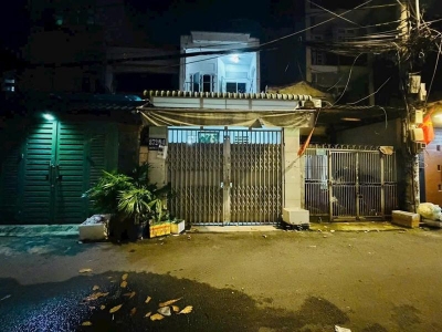 Nhà hẻm 872/94 Quang Trung, Phường 8, Gò Vấp, Hẻm 6m thông, 3,8x22m, NH 6,8m, Cn 81,6 m2, trệt 1 lửng lầu, 6,2 tỷ TL