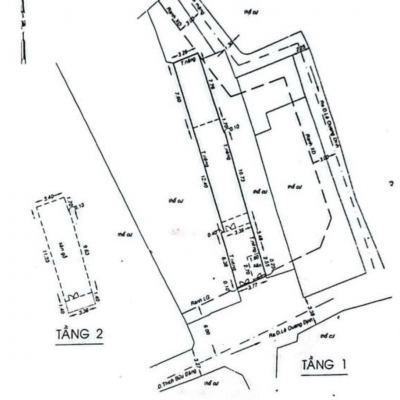 Đất MT 30 32 Thích Bửu Đăng, Phường 1, Gò Vấp, MT 5m, 7,1x26m, Cn 183 m2, 2 sổ hồng, 20 tỷ TL