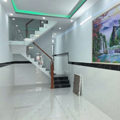 H1962 ???? nhà Mặt tiền Hiệp Thành 13 Q12, SHR, Vuông, 2 tầng, 4x16m, 9.x tỷ