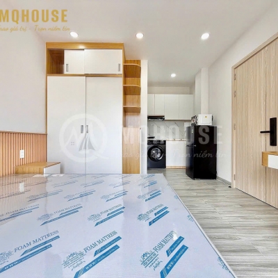 CHO THUÊ CĂN HỘ DỊCH VỤ MINI 199/57 LÊ QUANG ĐỊNH, 30M2 CHỈ 8TR/TH. LH:0346614990.