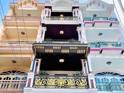 Nhà hẻm 347/11/29 Lê Văn Thọ, Phường 9, Gò Vấp, Hẻm 10m thông, 4x17m, Cn 67,7 m2, trệt 3 lầu, ST, 4PN, 6WC, Phòng xông hơi, Full nội thất, Thang máy, 14,3 tỷ TL