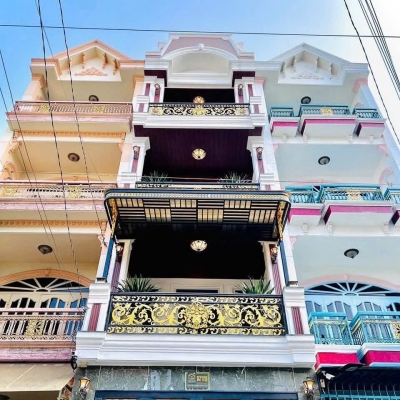 Nhà hẻm 347/11/29 Lê Văn Thọ, Phường 9, Gò Vấp, Hẻm 10m thông, 4x17m, Cn 67,7 m2, trệt 3 lầu, ST, 4PN, 6WC, Phòng xông hơi, Full nội thất, Thang máy, 14,3 tỷ TL