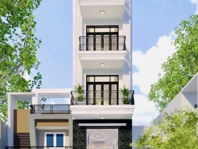 GIÁP BÀU CÁT TÂN BÌNH  MẶT TIỀN 16M CÓ LỀ  NHÀ MỚI 6 TẦNG THANG MÁY 72M² CHỈ 15.X TỶ