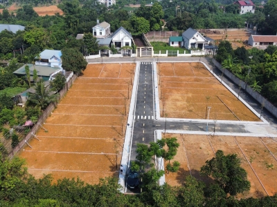 Bán nhanh lô đất vị trí vàng tại Hoà Lạc, dt 110m2, sẵn sổ full thổ cư, ngay QL21, khu CNC Hòa Lạc