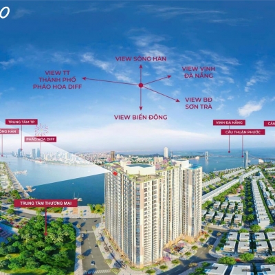 DUY NHẤT 1 CĂN 2PN TẦNG 30 - PENINSULA ĐÀ NĂNG - VIEW TRIỆU ĐÔ KHÔNG GIỚI HẠN!
