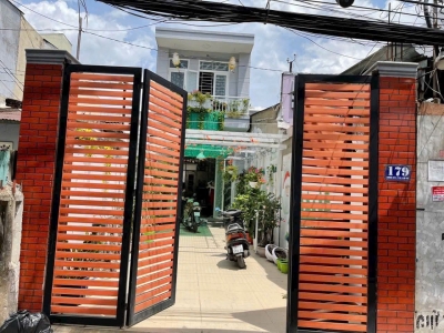 Nhà MT 179 Đường số 2, Phường 16, Gò Vấp, MT 6m, 4,2x28m, Cn 115 m2, trệt 1 lầu, 8,9 tỷ TL