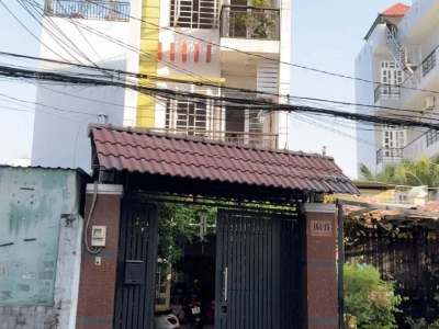 Nhà 2 MT hẻm 164/15 Bùi Quang Là, Phường 12, Gò Vấp, Hẻm 8m thông, 4x18m, Cn 67,9 m2, trệt 3 lầu, ST, 4PN, 5WC, 8,2 tỷ TL
