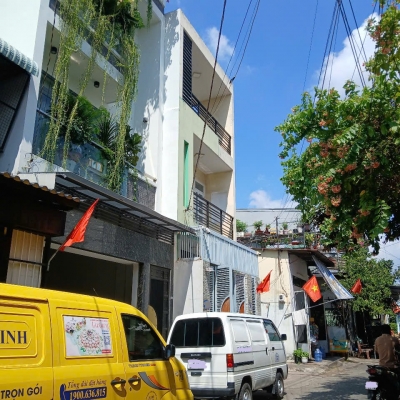 Bán nhà 5 tầng 5PN 7WC, 100m2, 9.6 tỷ, Tân Thới Nhất 12, Q12, HCM