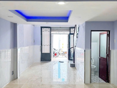 Nhà lửng+lầu đường nội bộ Bùi Minh Trực P6Q8