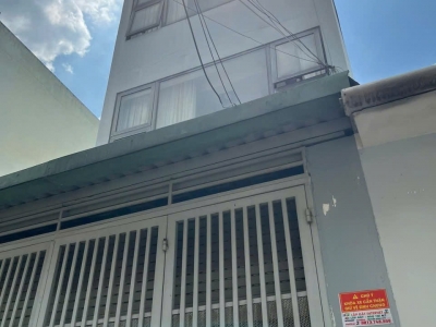 Nhà hẻm 123/31/6 Đường số 2, Phường 16, Gò Vấp, Hẻm 4m thông, 4x15m, Cn 52,7 m2, trệt 3 lầu, ST, 4PN, 5WC, 6,9 tỷ TL