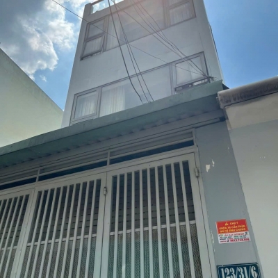 Nhà hẻm 123/31/6 Đường số 2, Phường 16, Gò Vấp, Hẻm 4m thông, 4x15m, Cn 52,7 m2, trệt 3 lầu, ST, 4PN, 5WC, 6,9 tỷ TL