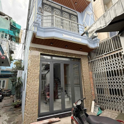 Nhà mới 3 mặt hẻm, nở hậu đường Phạm Thế Hiển P5Q8. Giá chỉ 4,45 tỷ TL